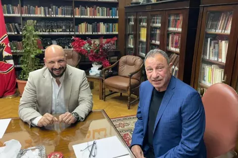  حازم هلال: لم أكن بعيدًا عن الأهلي.. وهدفنا مواصلة النجاحات مع الخطيب